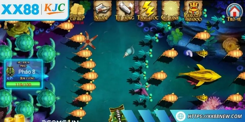 Nhịp ra đạn của các loại súng bắn cá cần được điều chỉnh hợp lý